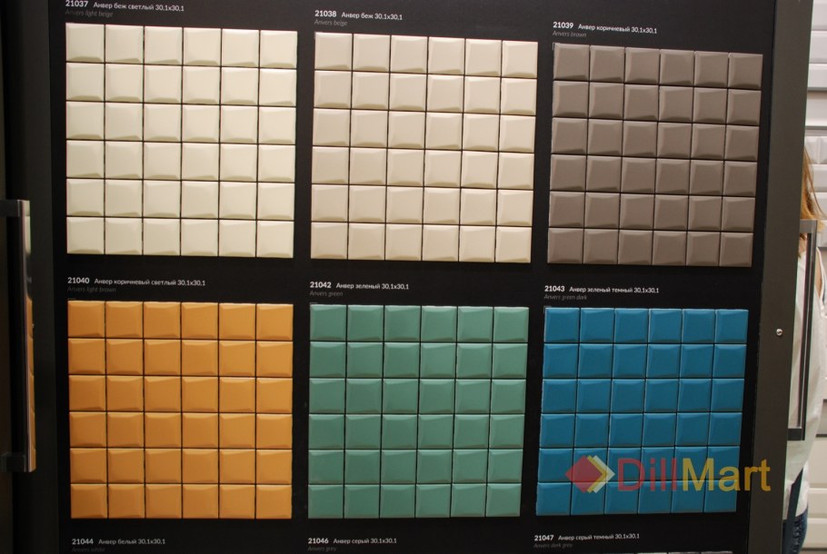 Плитка Kerama Marazzi Анвер белый 30,1х30,1