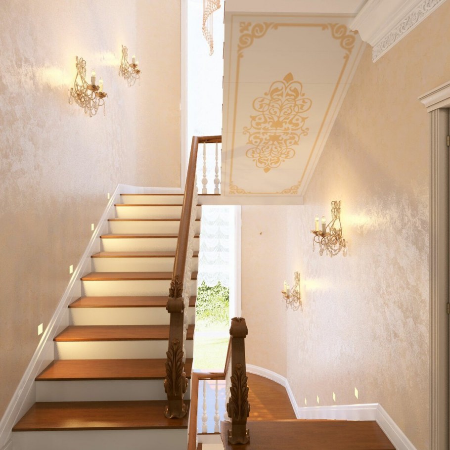 Оформление лестницы