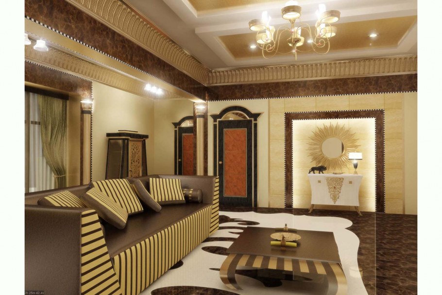 Нео Египетский стиль интерьер