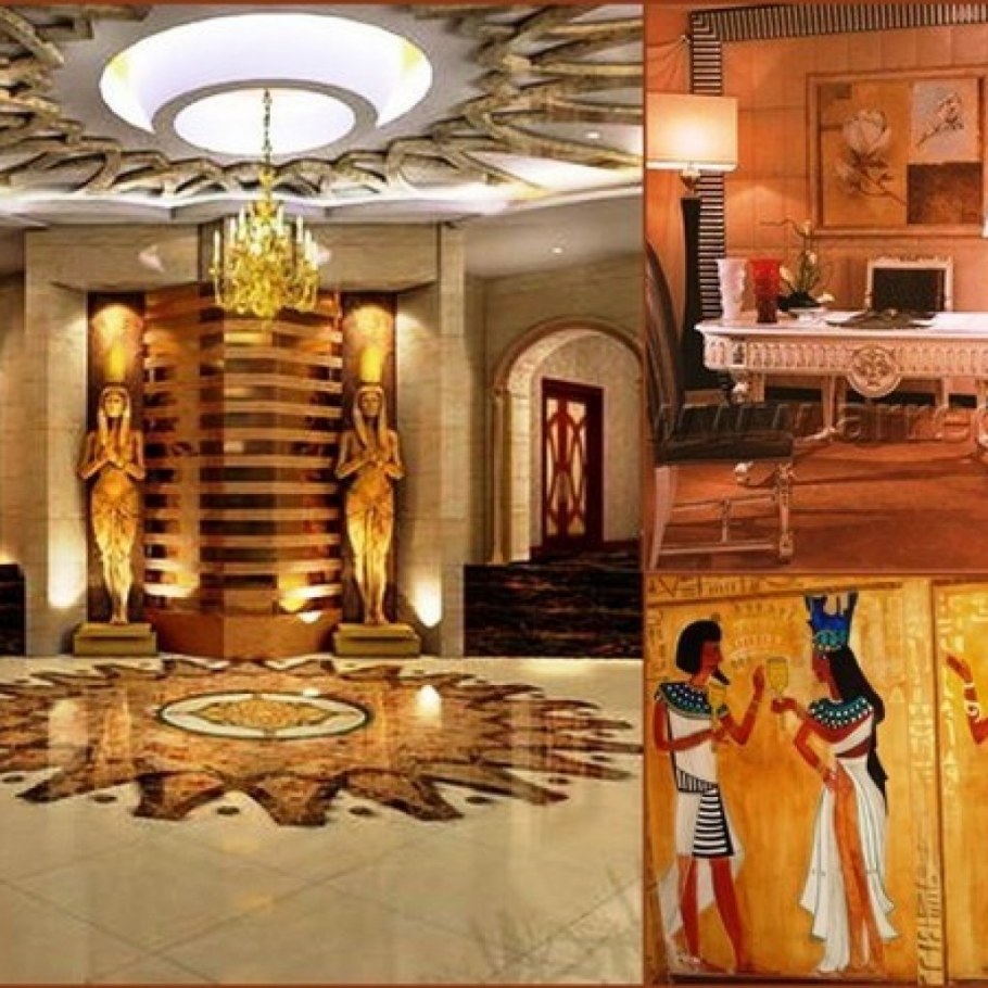 Зал в египетском стиле