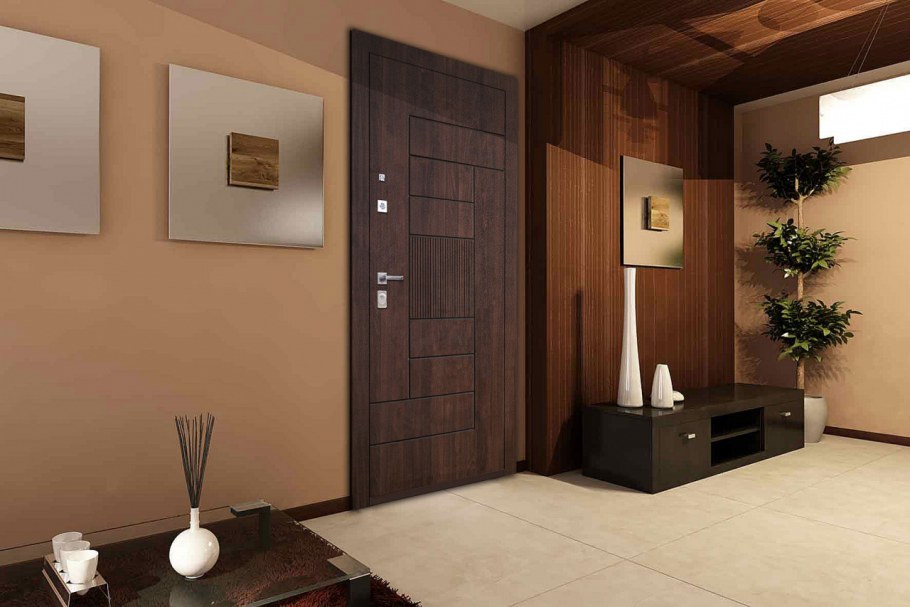 Двери цвета венге в интерьере