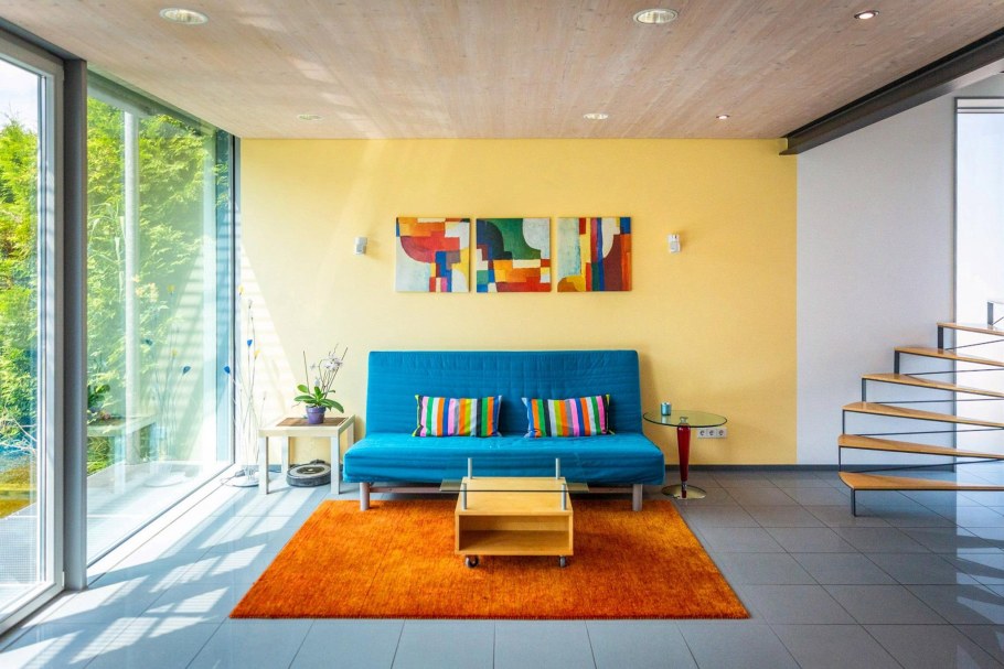 Баухауз интерьер комнаты