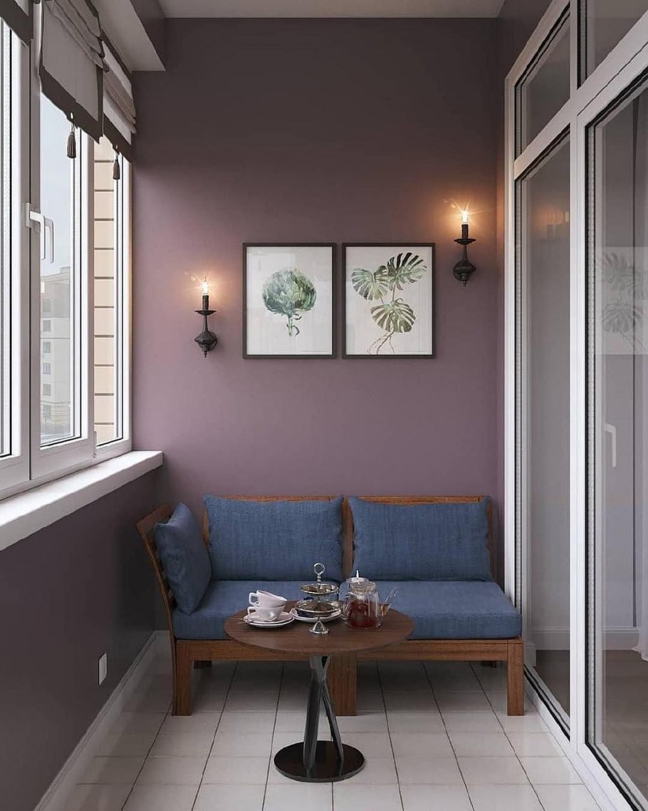 Лоджия в современном стиле