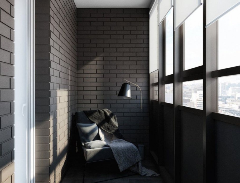 Интерьер лоджии