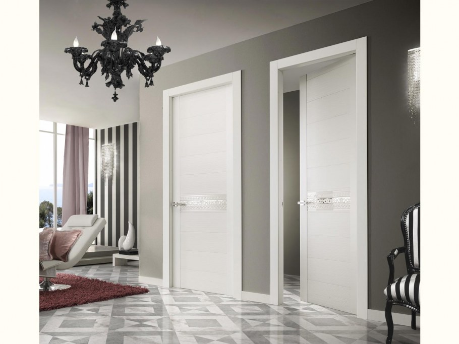 Двери профиль Дорс серые