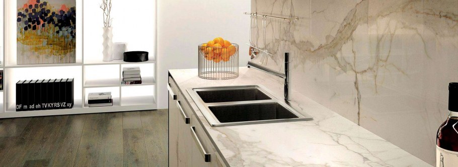 Фартук под мрамор