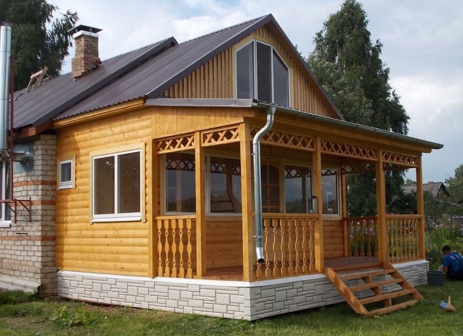 Детинец пристройка веранды