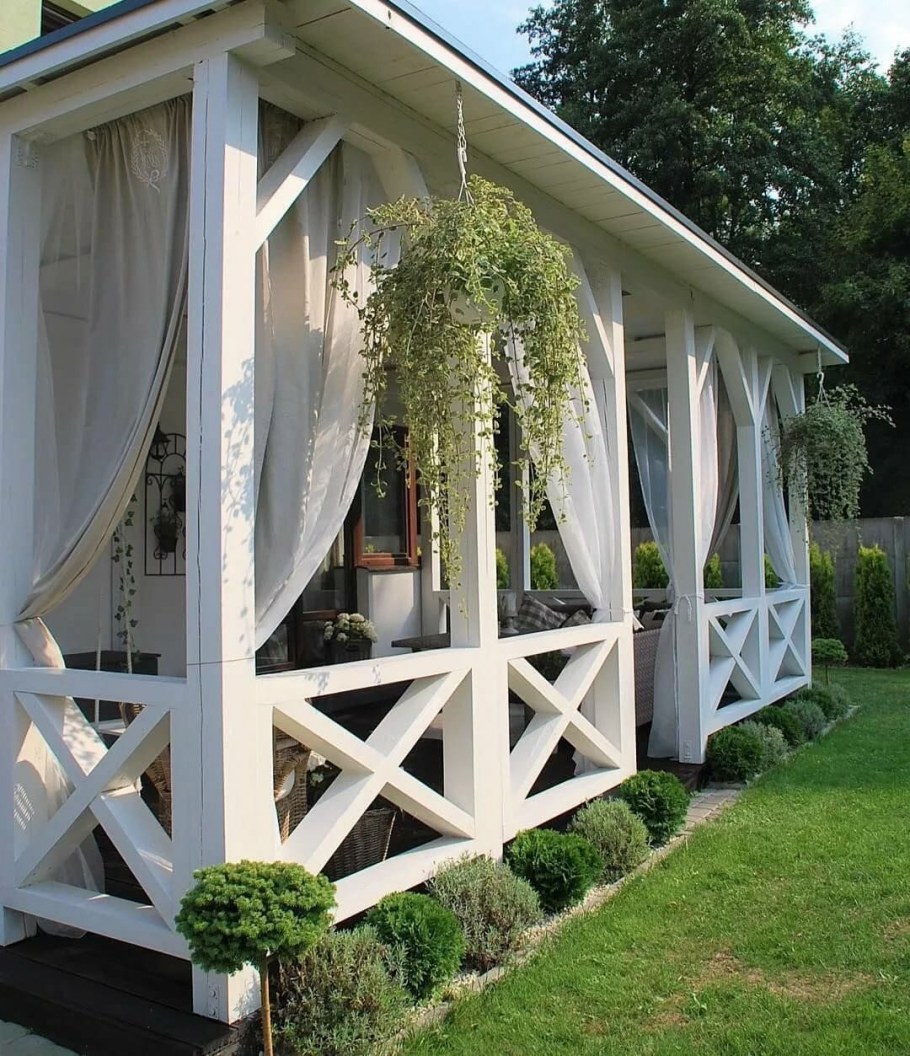 Деревянная веранда