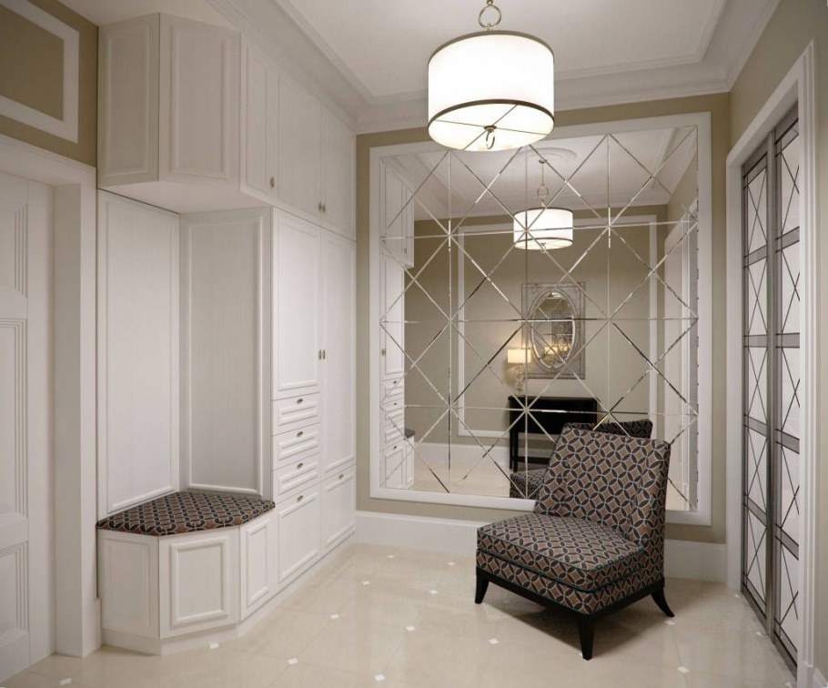 Зеркало с фацетом арт деко