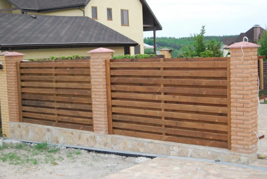 Металлический штакетник Баррера