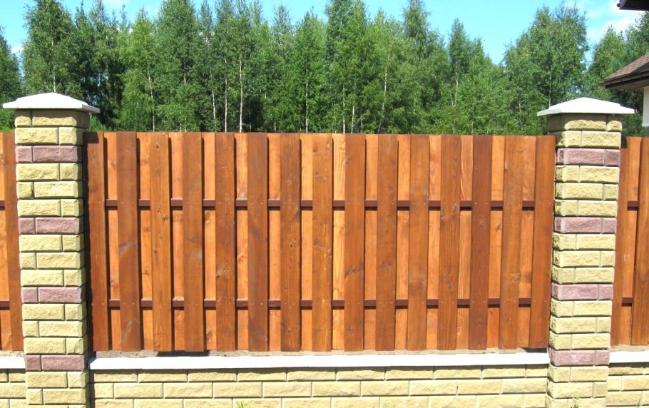 Металлопрофиль забор ранчо