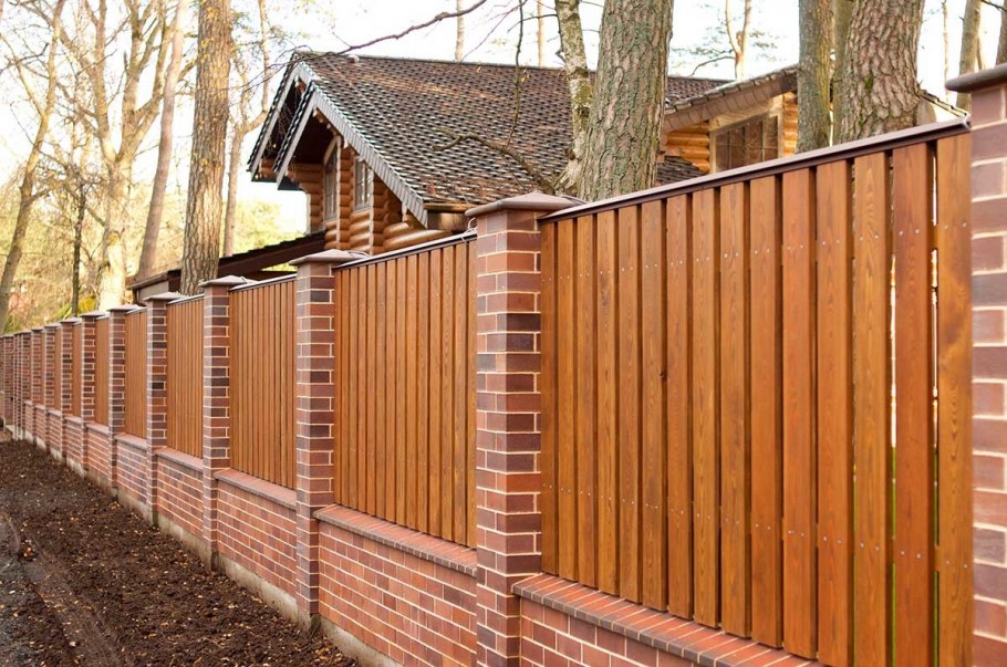 Corten Steel Fence