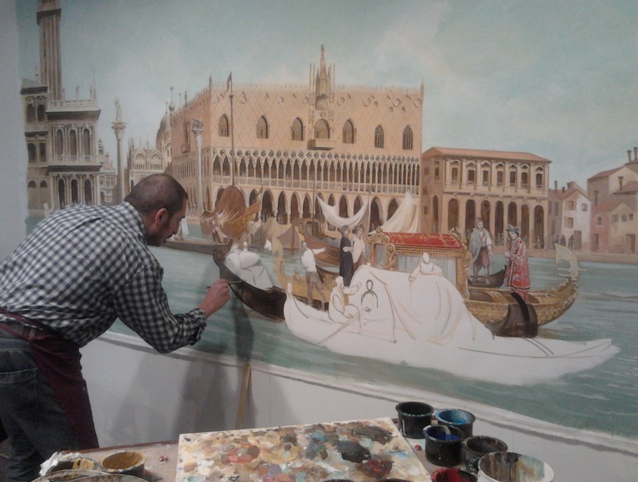 Венеция роспись