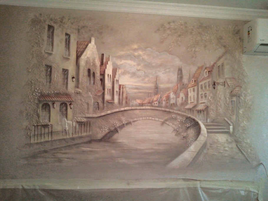 Фреска живопись на штукатурке