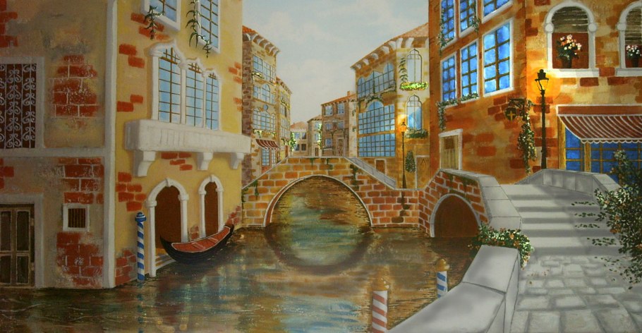Художественная роспись Венеция