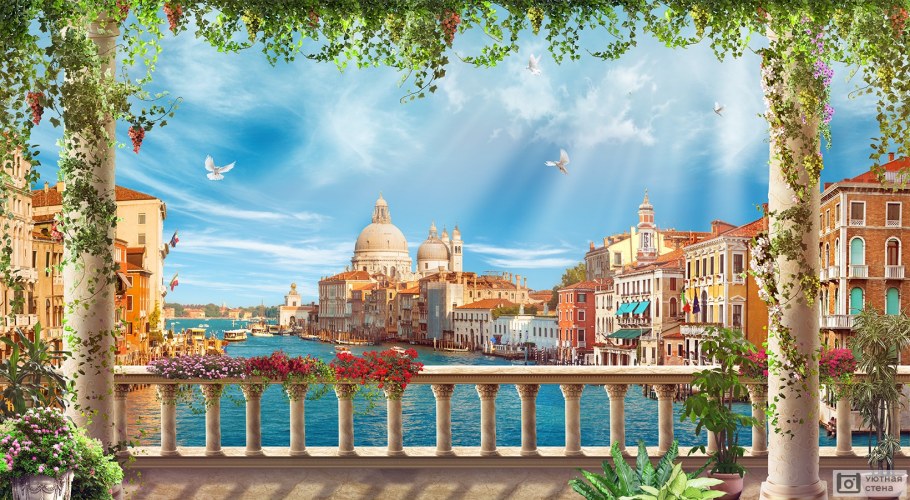 Фрески террасы Венеция