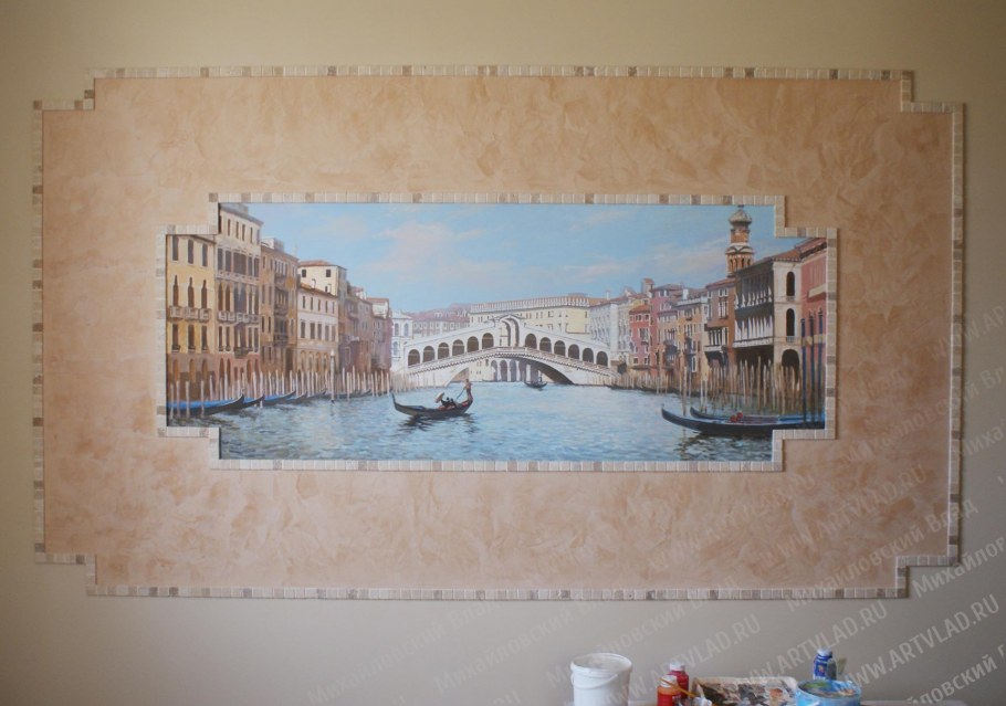 Барельефы на доме у моста Риальто 1591