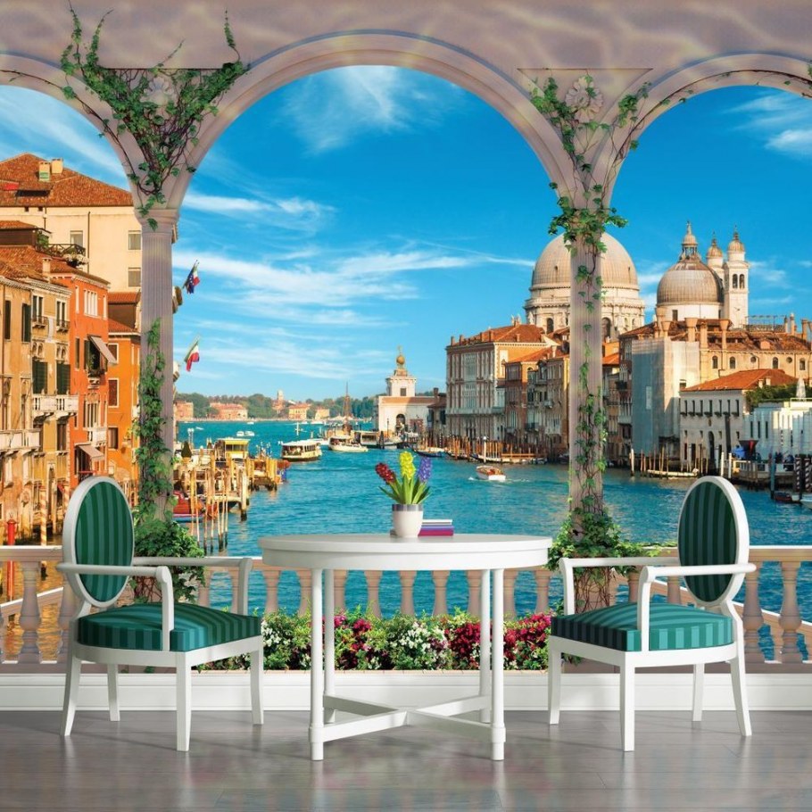 Фреска Венеция на стену