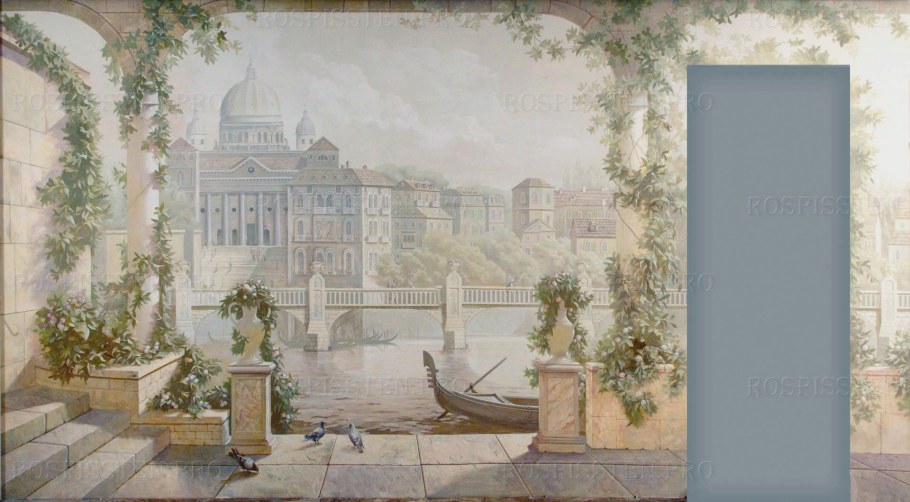 Фреска Италия Венеция