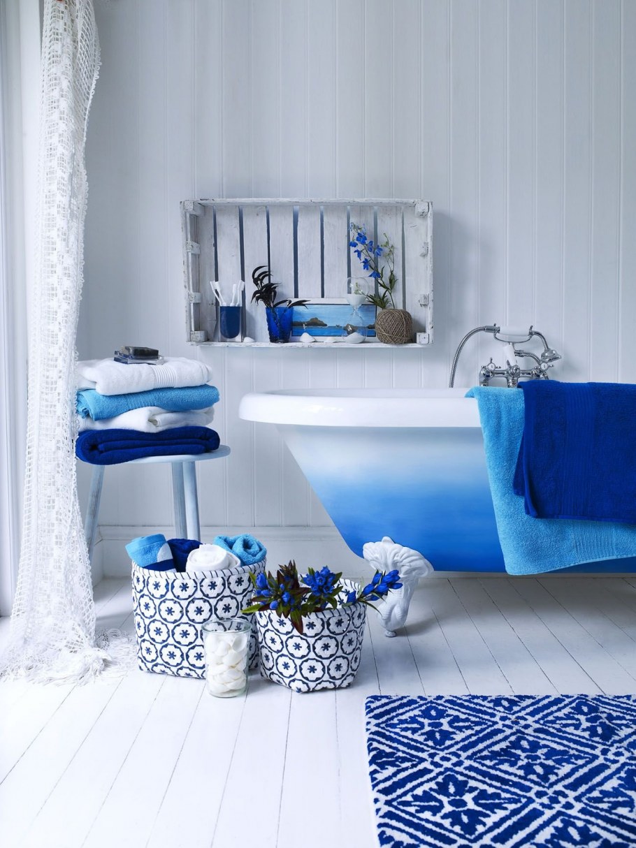 Синяя плитка