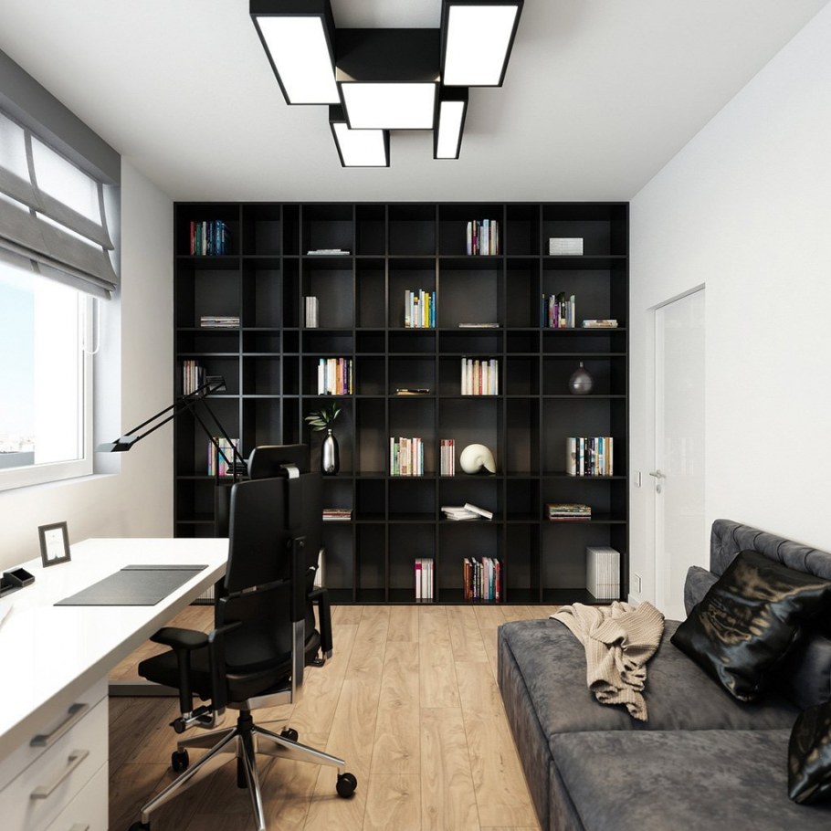 Кабинет в стиле конструктивизм