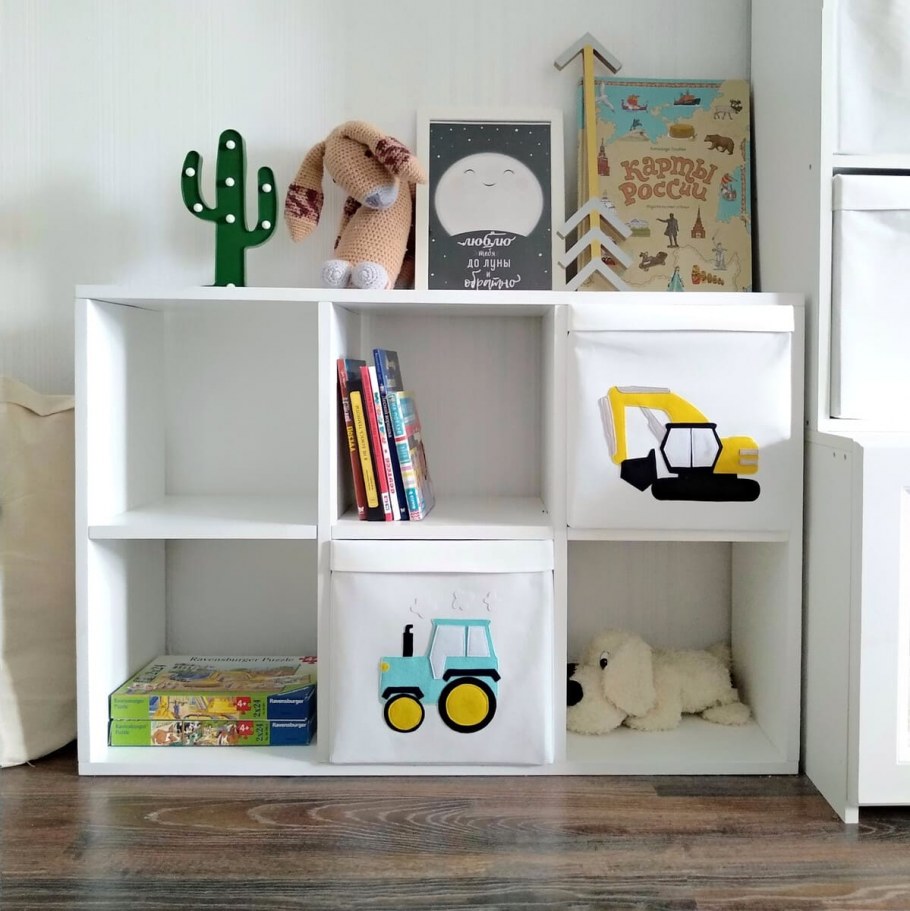 Ikea каллакс стеллаж белый