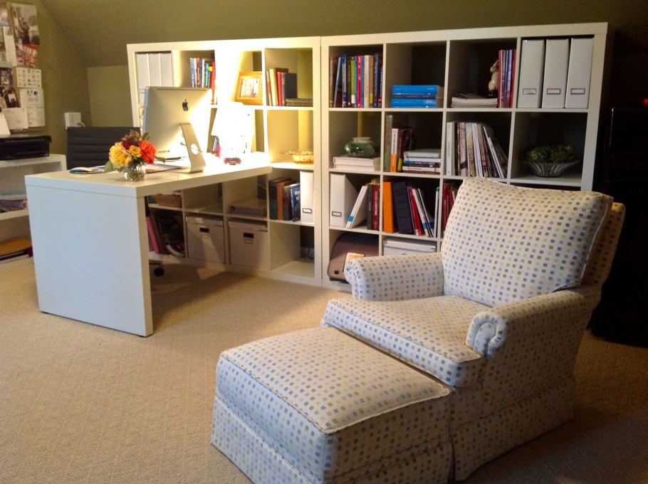 Стеллаж ikea Expedit в интерьере