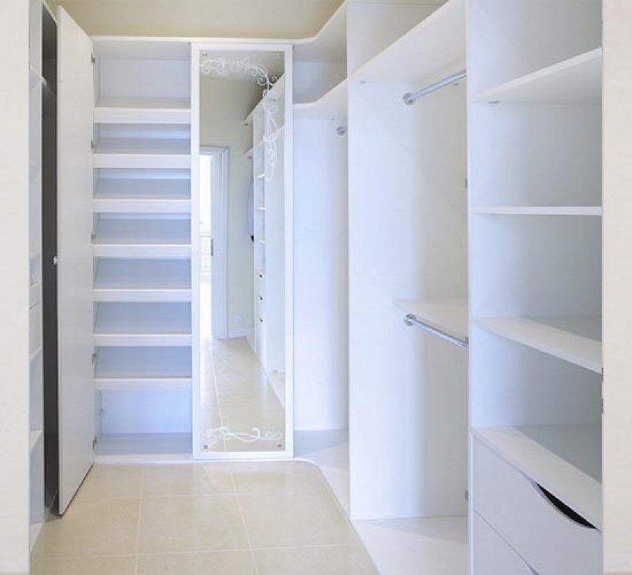 Маленькие гардеробные