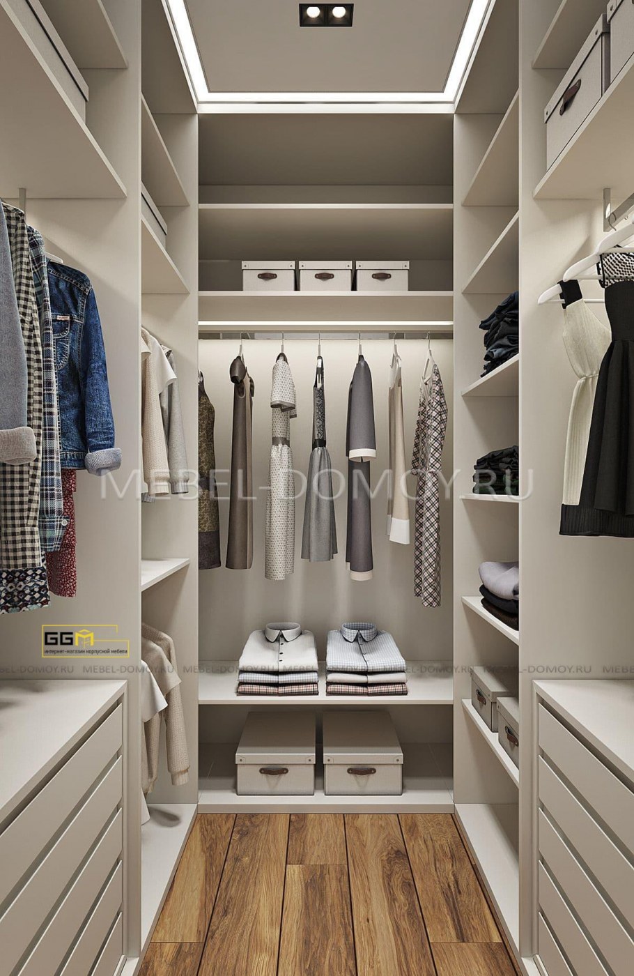 Гардеробная комната 6м2 икеа