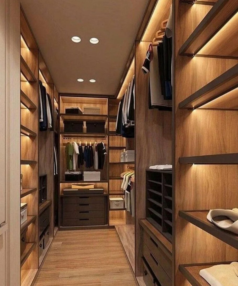 Гардеробная 3.5 кв м