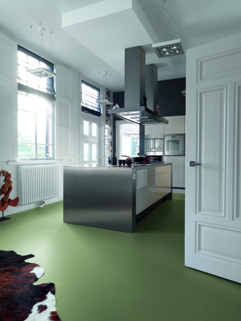 Можно ли Мармолеум на кухню