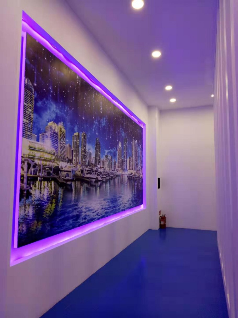 Фотопанно в интерьере