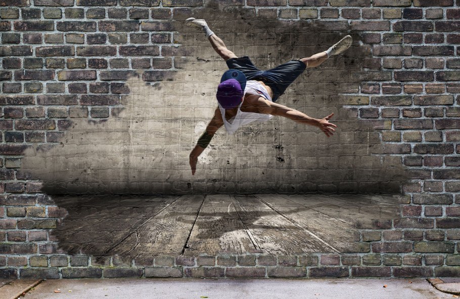 Роспись стен с 3d эффектом