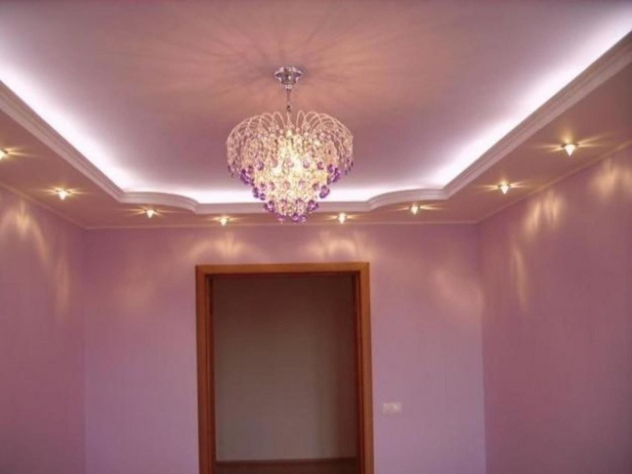 Потолок гипсокартон