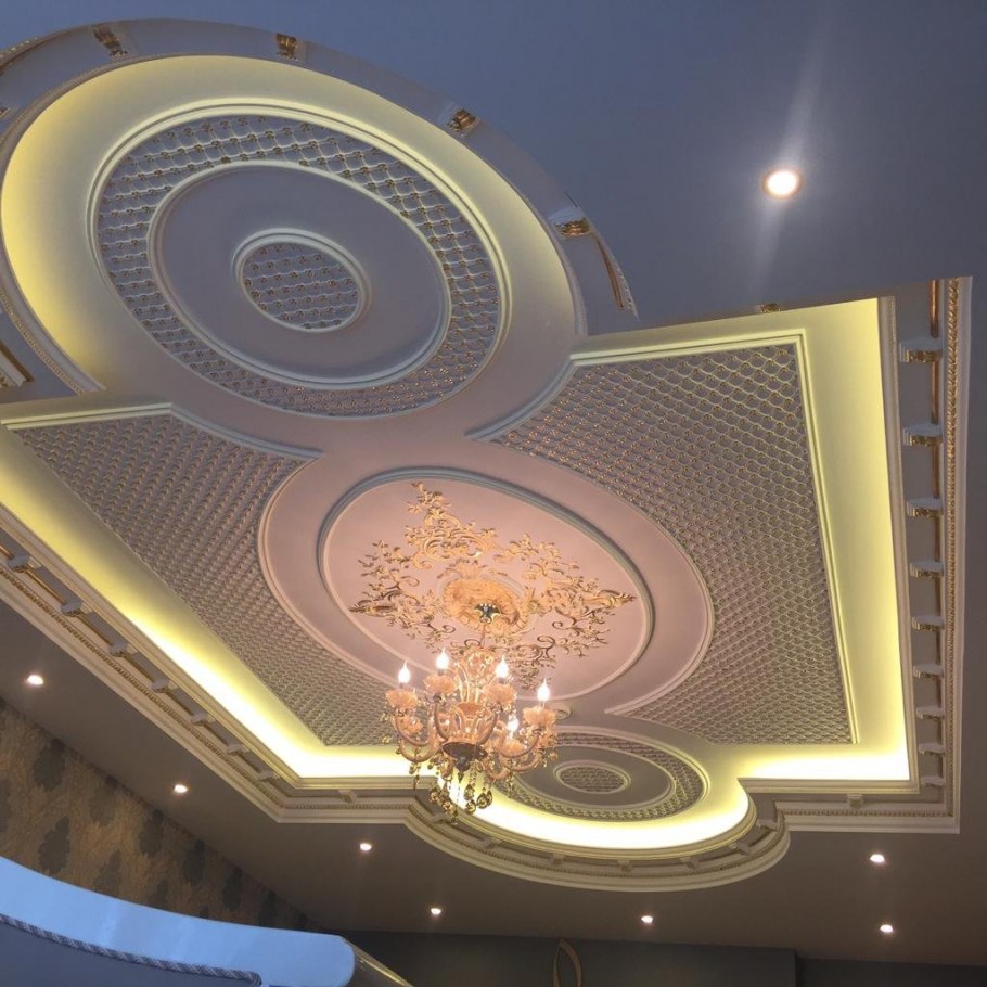 Потолок гипсокартон фигура