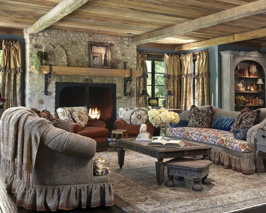 Рустикальный стиль фасад