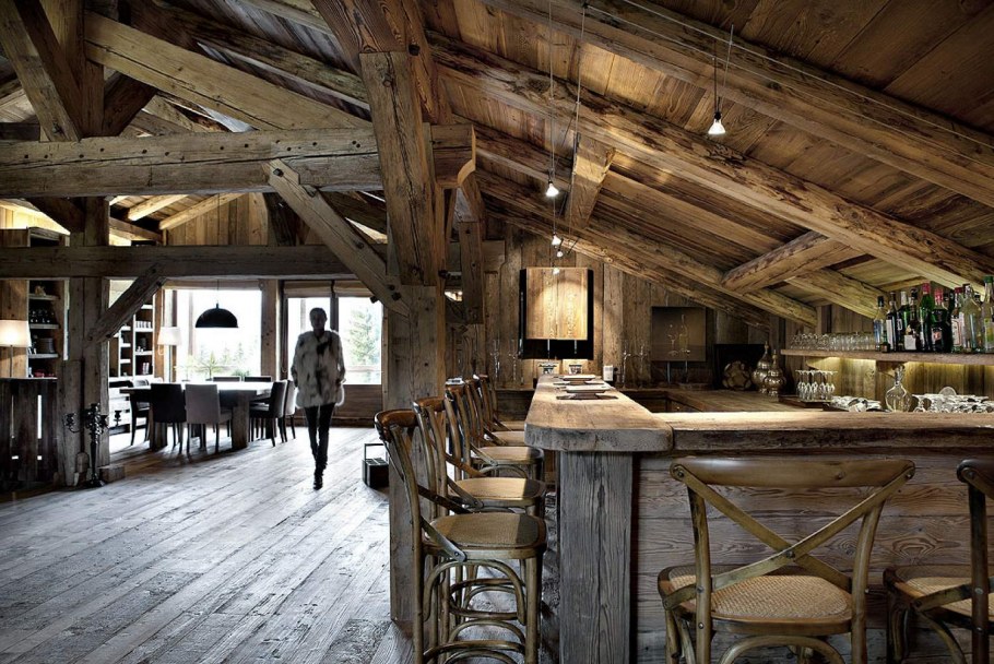 Рустикальный стиль фасад