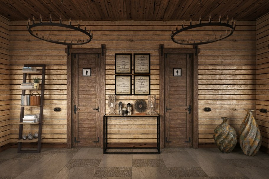 Гостиница в стиле рустик