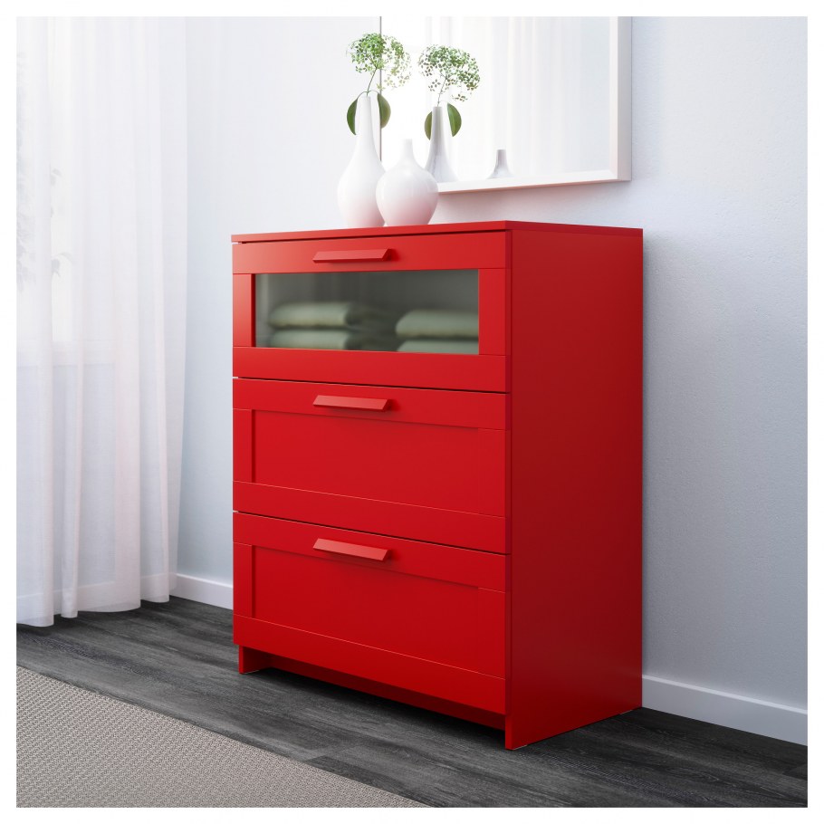 Комод икеа белый БРУСАЛИ