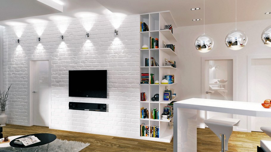 Кирпичная полуарка