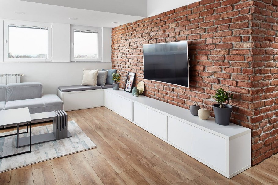 Плитка декоративная Альтен БРИК, цвет бежевый, 0.59 м2