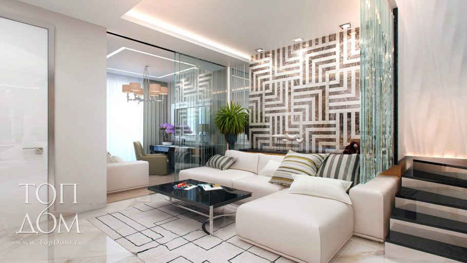 Цвет стен в маленькой гостиной