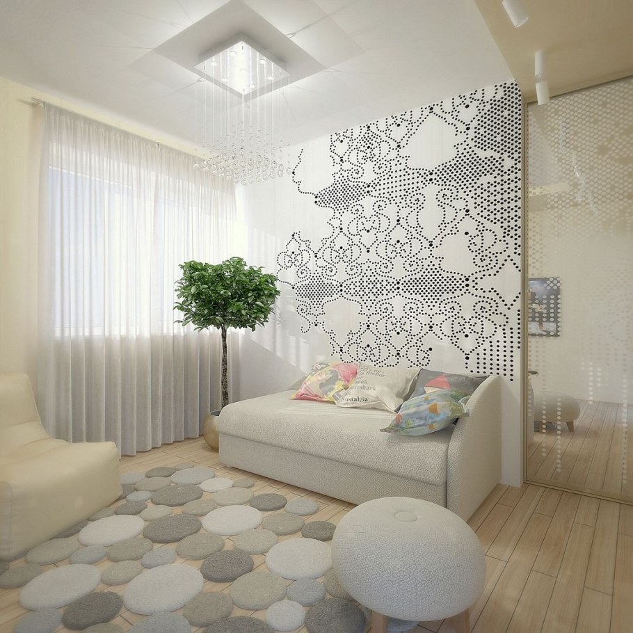 Детская комната в светлых тонах