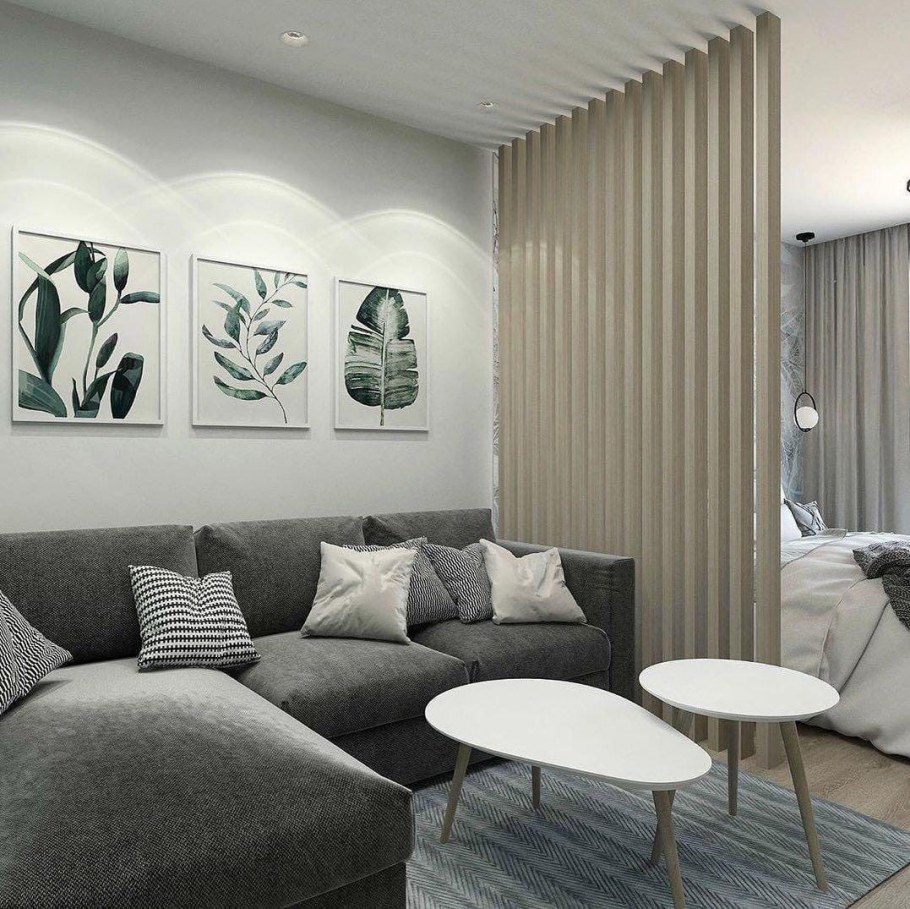 Обойные вставки в интерьере