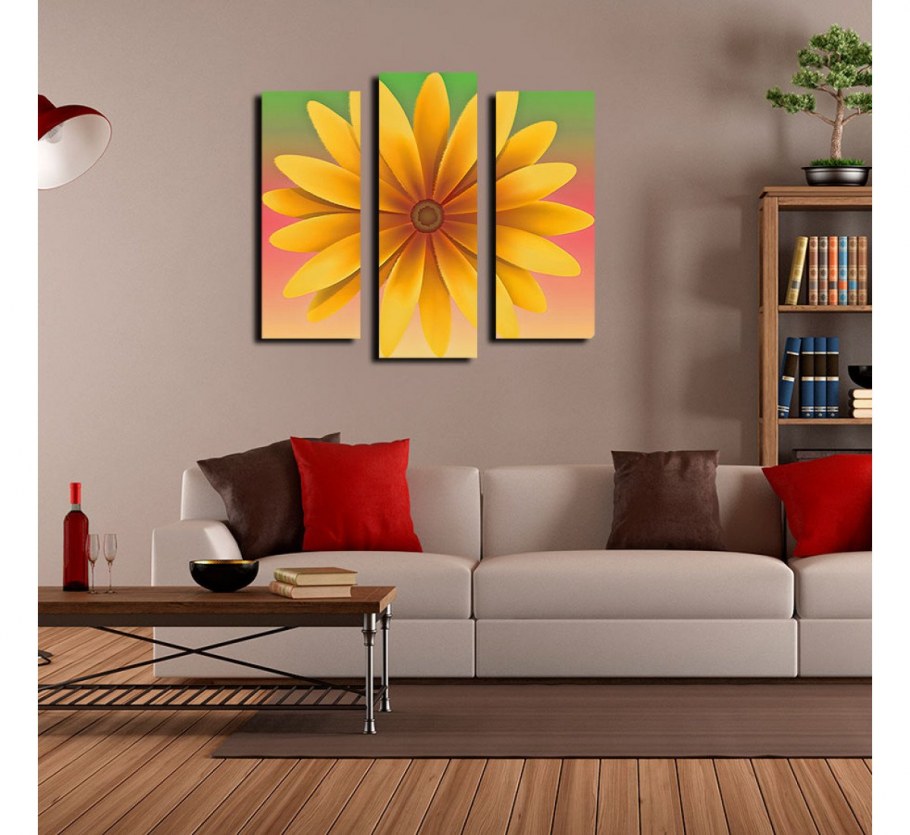 Модульная картина кв интерьере