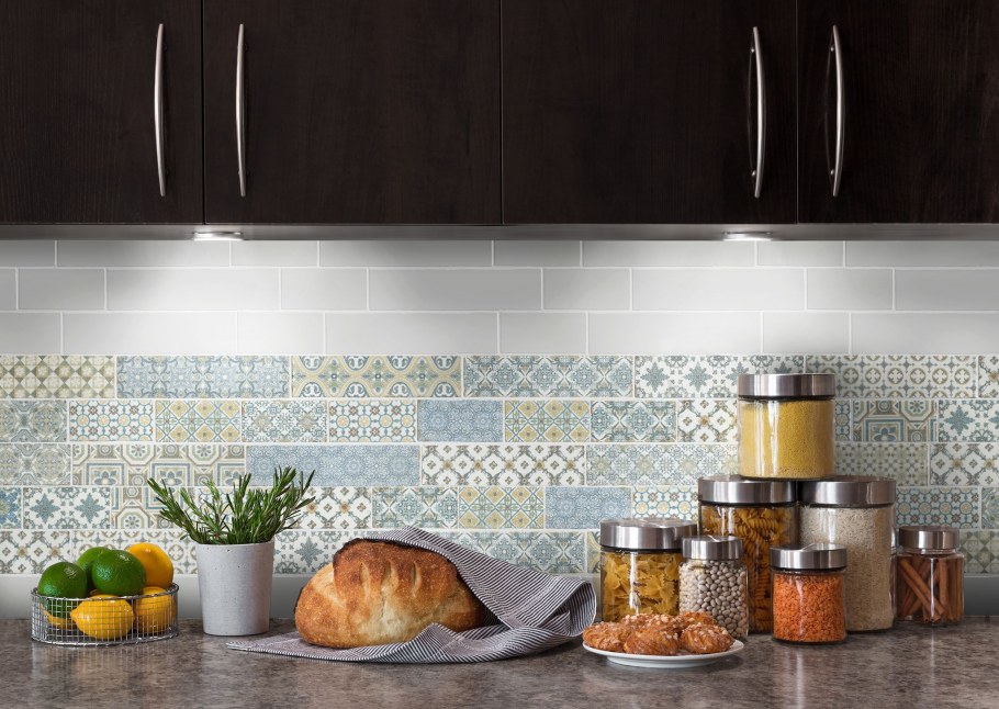 Фартук для кухни из плитки