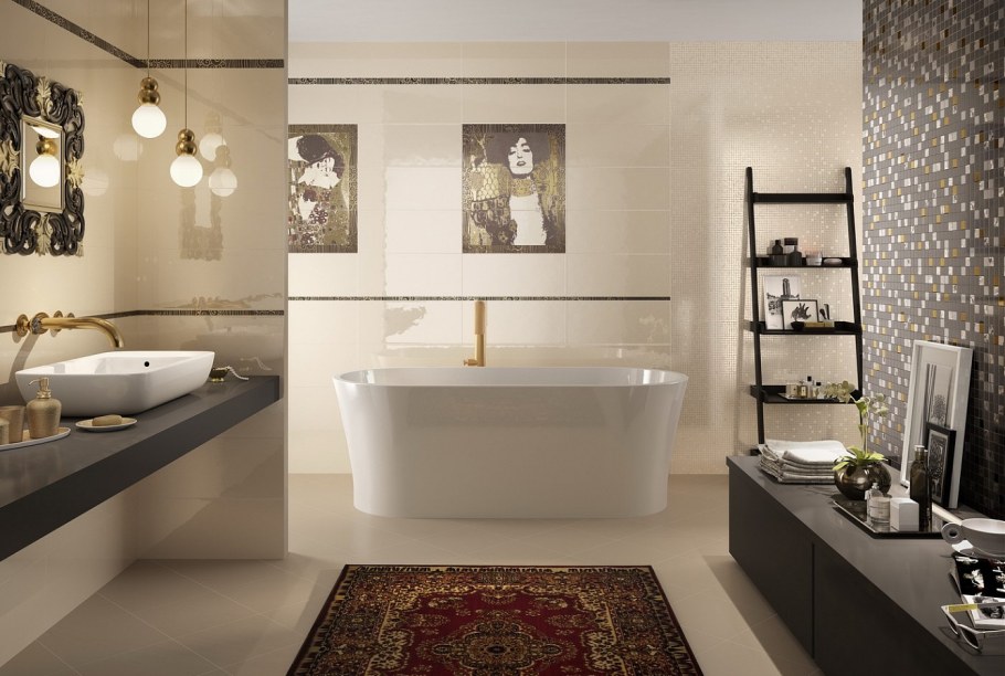 Красивые Ванные чешская плитка