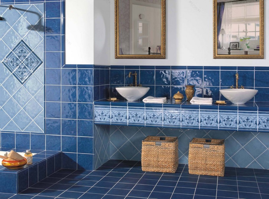 Плитка 20x5 Ape Pyramid Blue