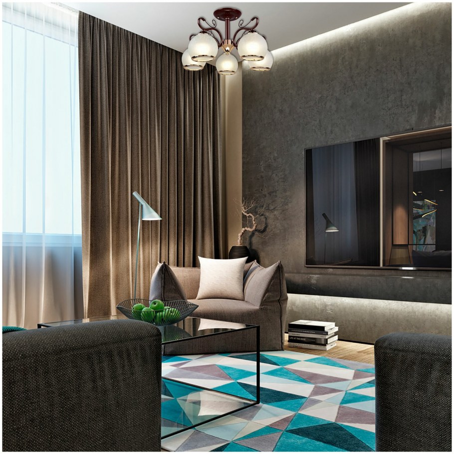 Коричневая гостиная