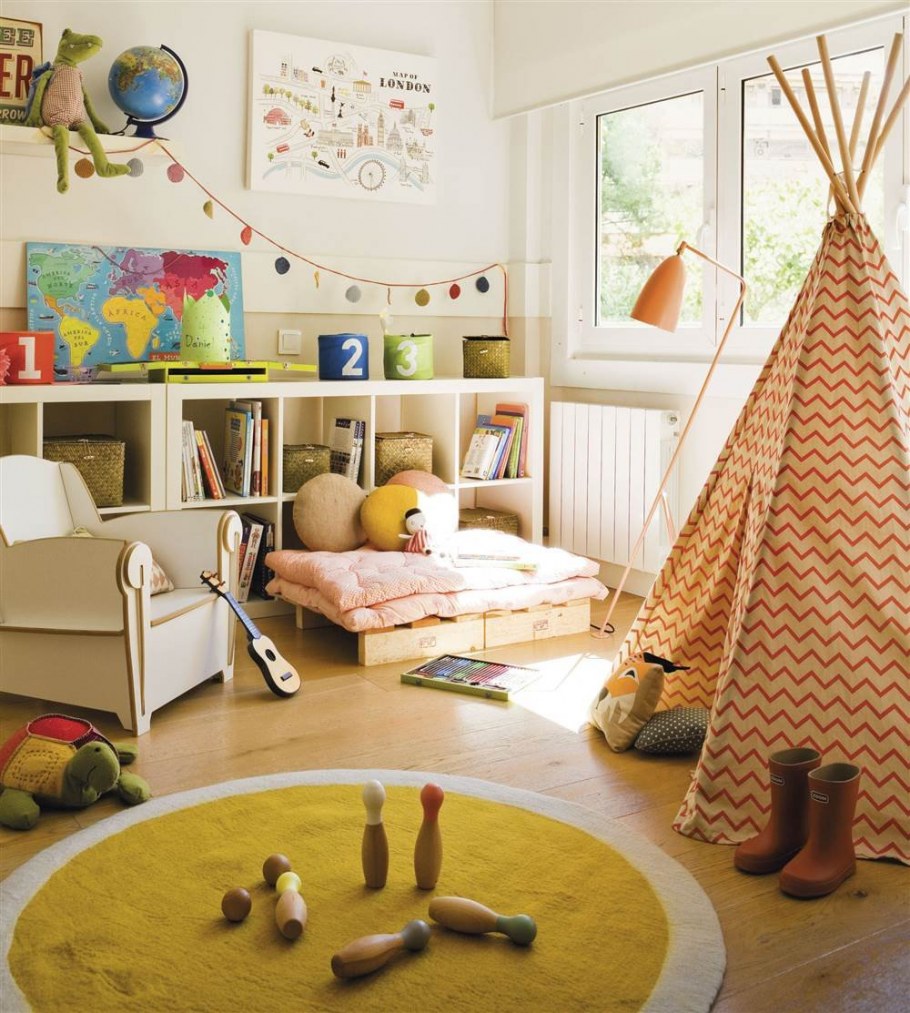 Дизайнерская детская комната